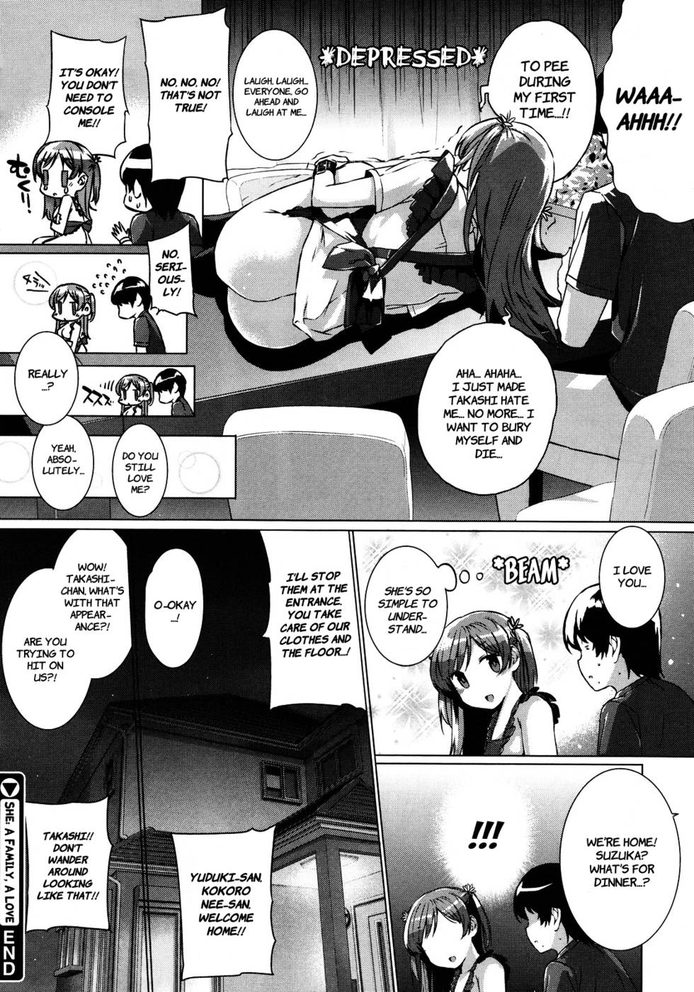 Hentai Manga Comic-Kanojo wa Kazoku de Koibito de-Chapter 1-28